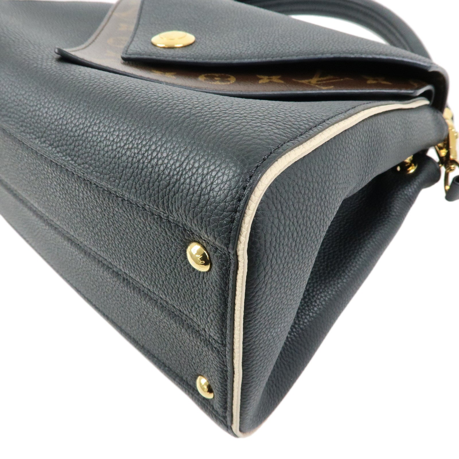 Louis Vuitton Monogram Double V 2Way Bag Shoulder Bag Noir M54439