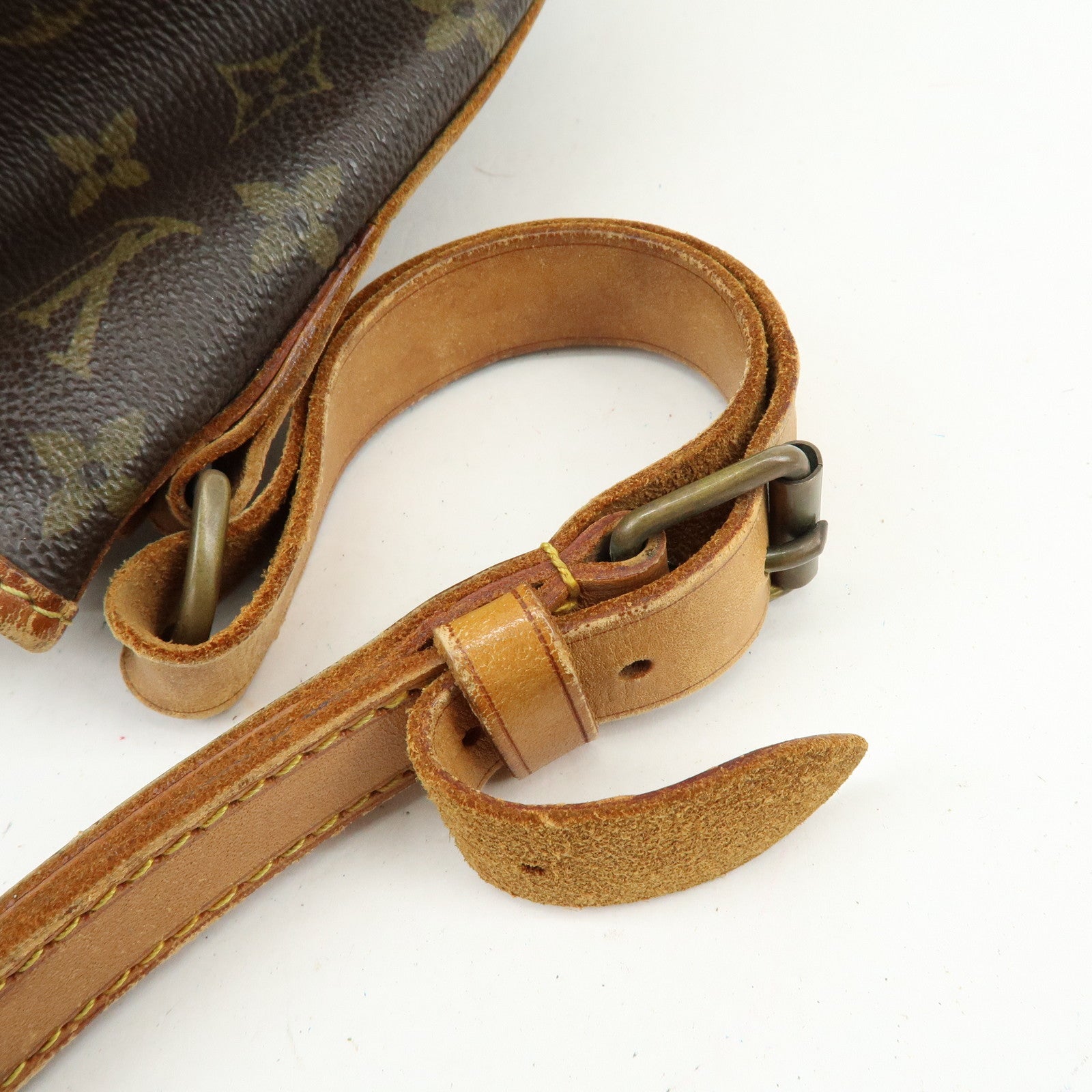 Louis Vuitton Monogram Petit Noe Shoulder Bag Brown M42226
