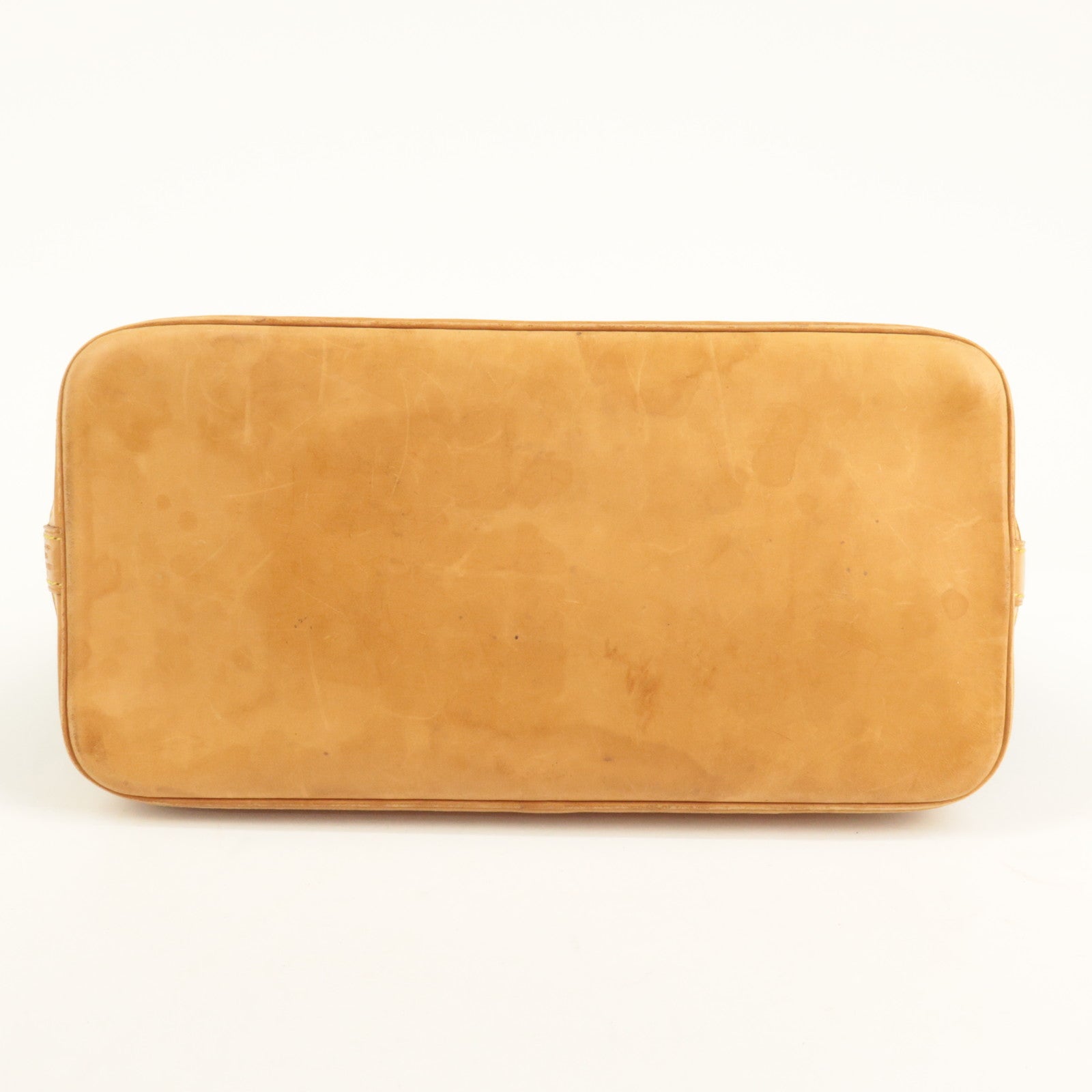 Louis Vuitton Monogram Alma Hand Bag Brown M51130 Used