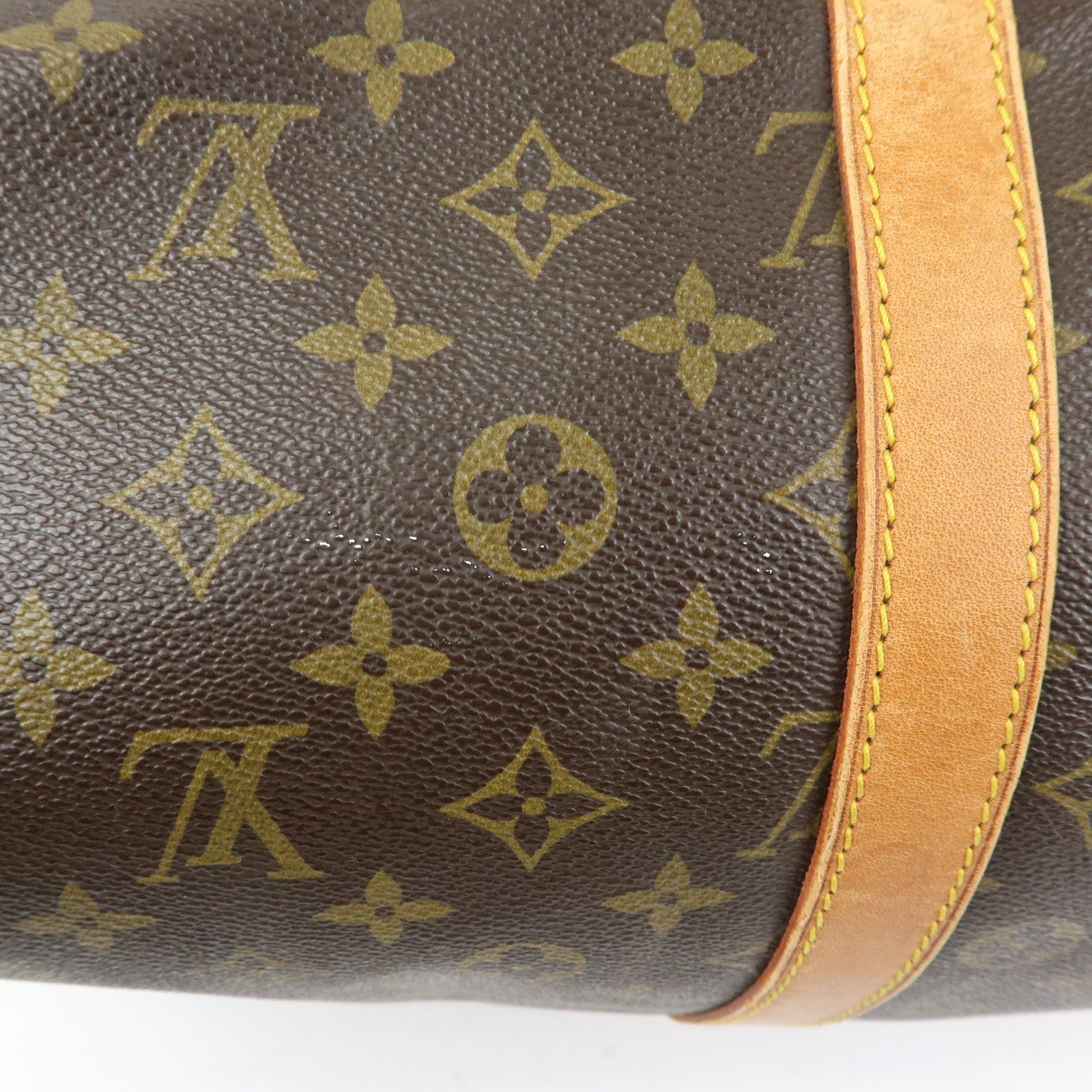 Louis Vuitton Monogram Keep All 55 Boston Bag Brown M41424