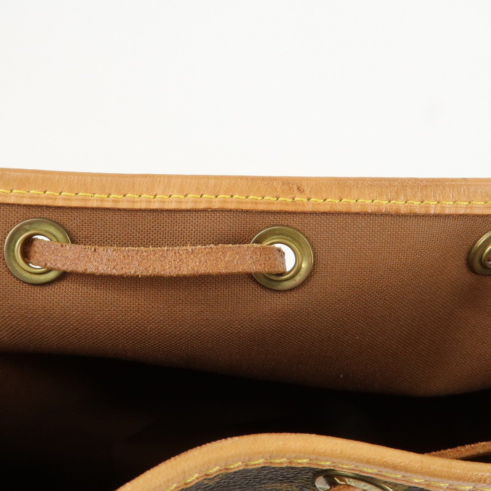 Louis Vuitton Monogram Noe Shoulder Bag Hand Bag Brown M42224 Used