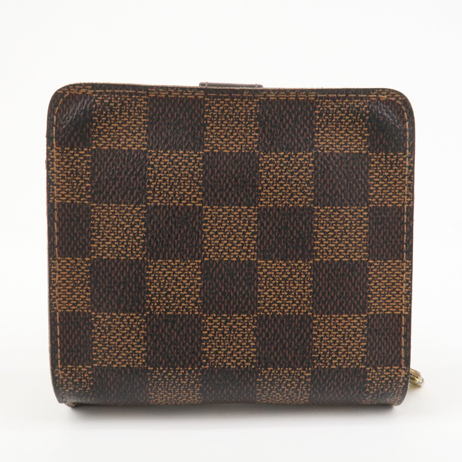 Louis Vuitton Damier Compact Zippy Bi-fold Small Wallet N61668