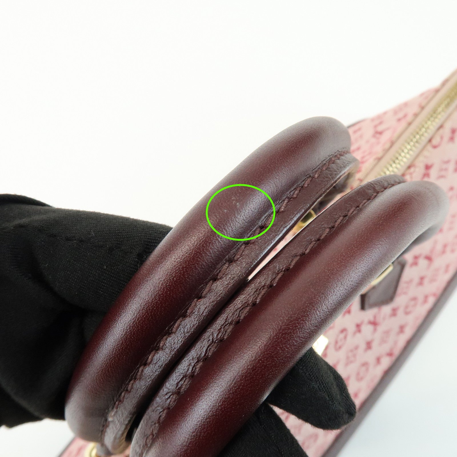 Louis Vuitton Monogram Mini Armaron Hand Bag Cerise M92207