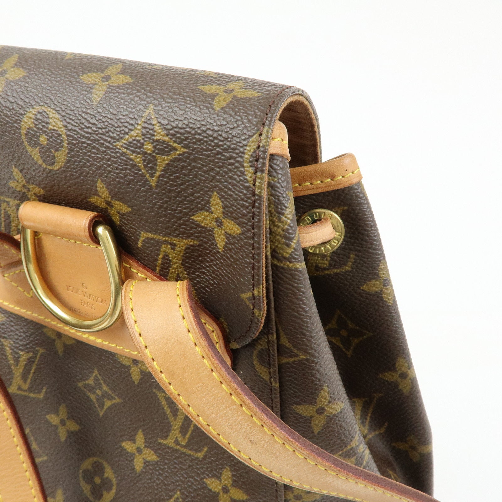 Louis Vuitton Monogram Montsouris MM Backpack Brown M51136
