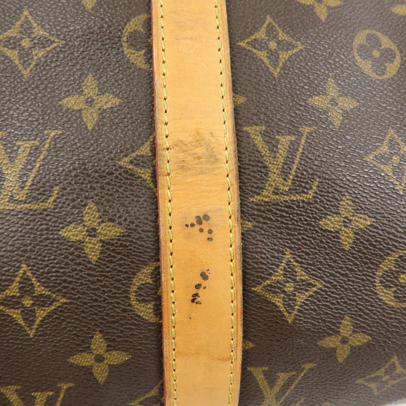 Louis Vuitton Monogram Keep All Bandouliere 50 Boston Bag M41416