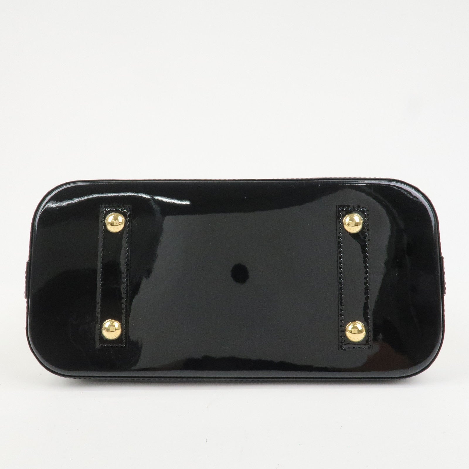 Louis Vuitton Monogram Vernis Sticker Alma PM Hand Bag M50466
