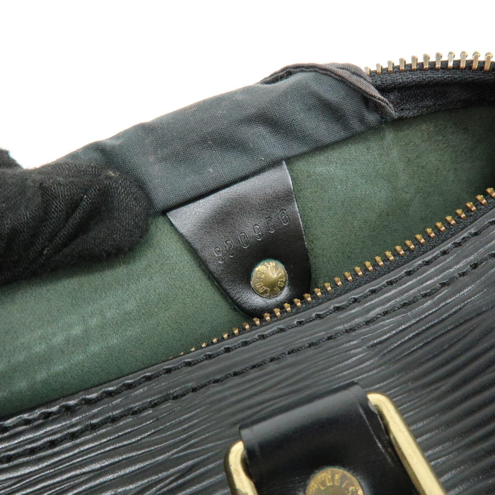 Louis Vuitton Epi Leather Speedy 25 Hand Bag Boston Bag Noir M59032