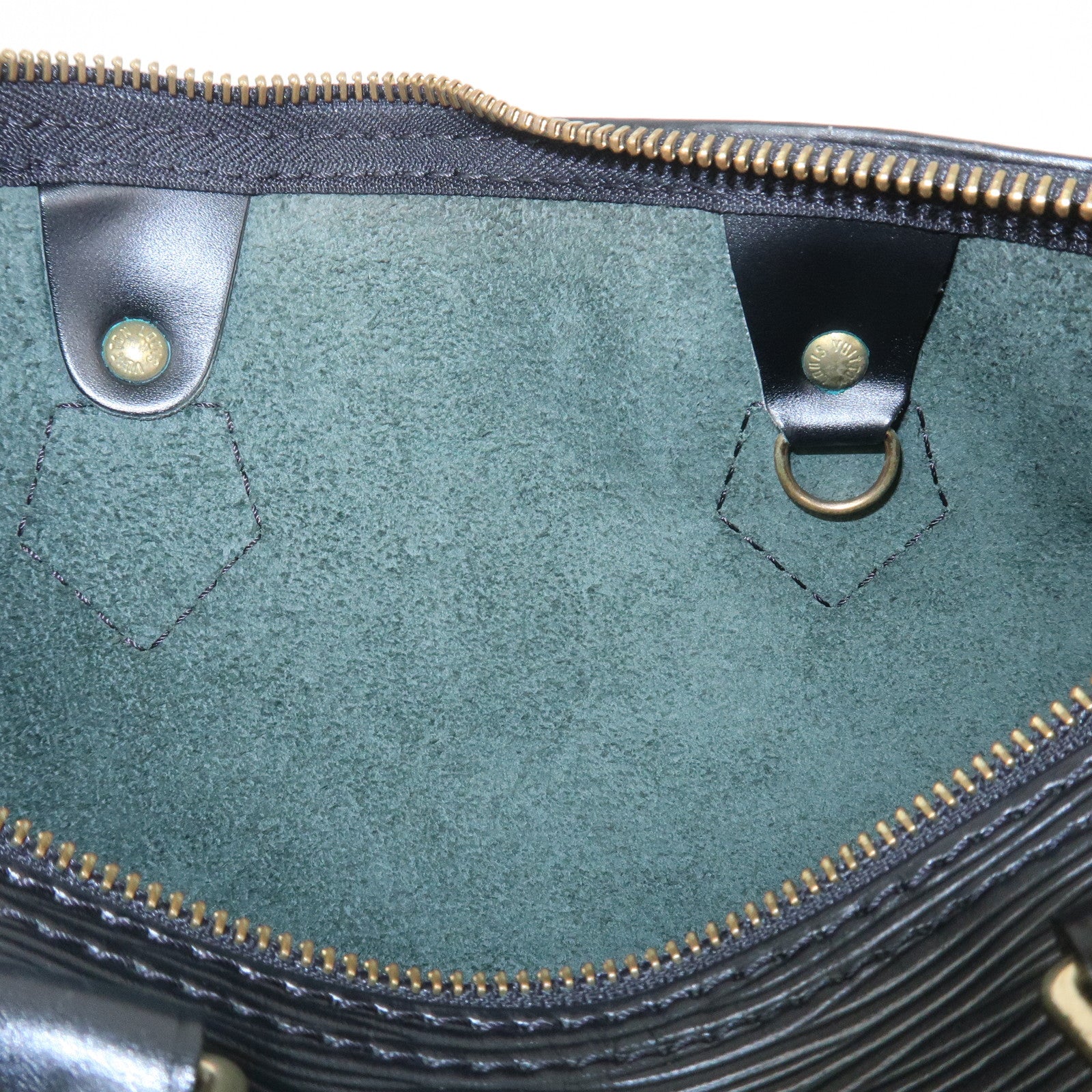 Louis Vuitton Epi Leather Speedy 25 Hand Bag Boston Bag Noir M59032