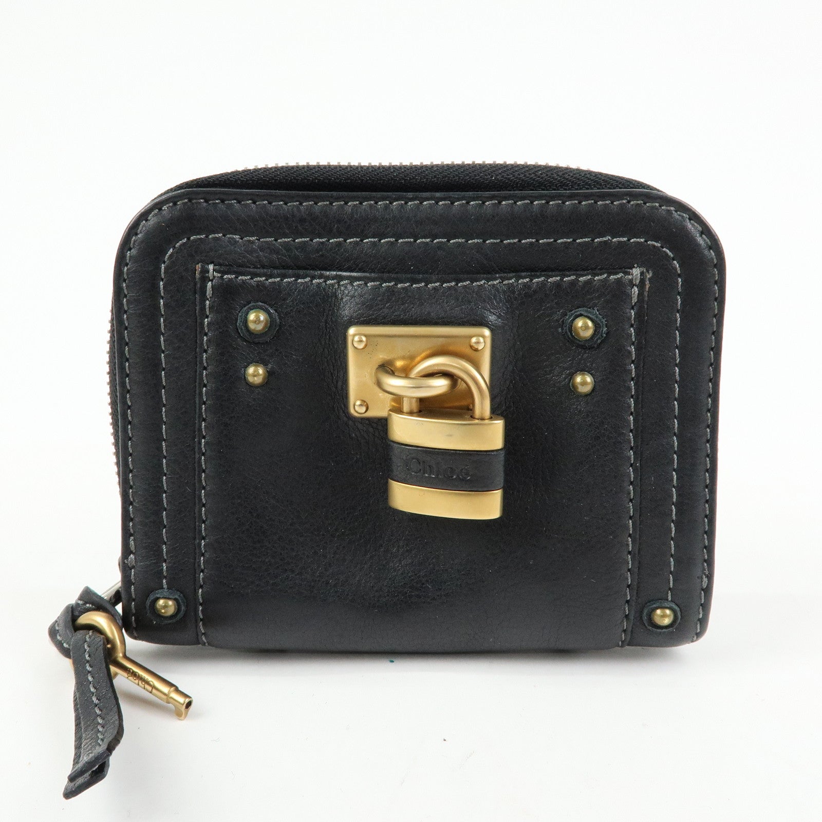 Chloe Paddington Eden Leather Set of Wallet Black