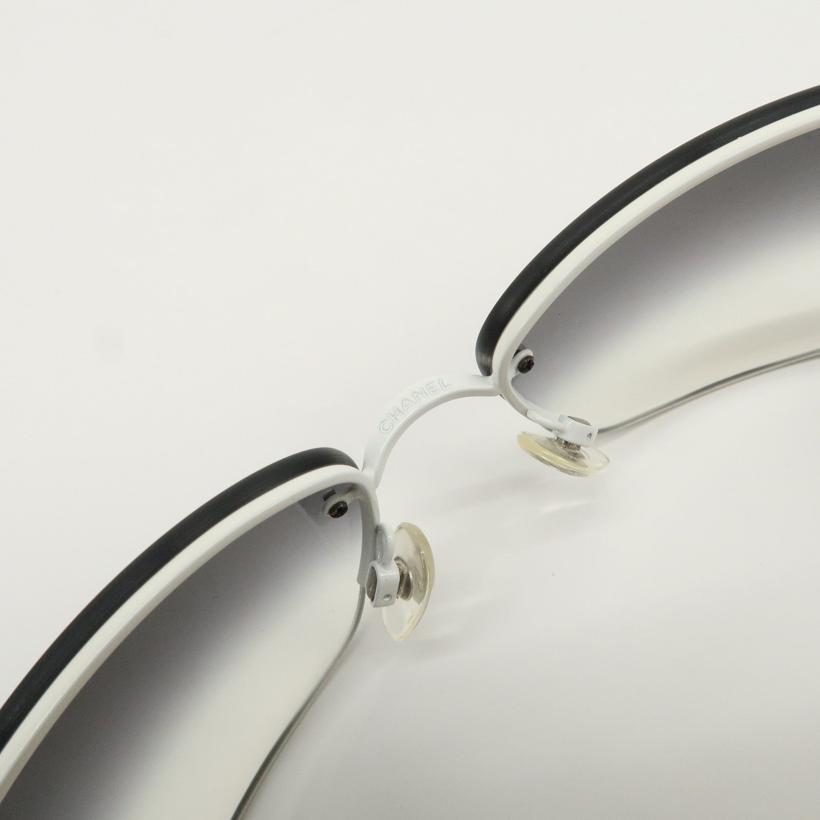 CHANEL Plastic Rhinestone Sunglasses 4117-B c.287/8G 62笆。16 125