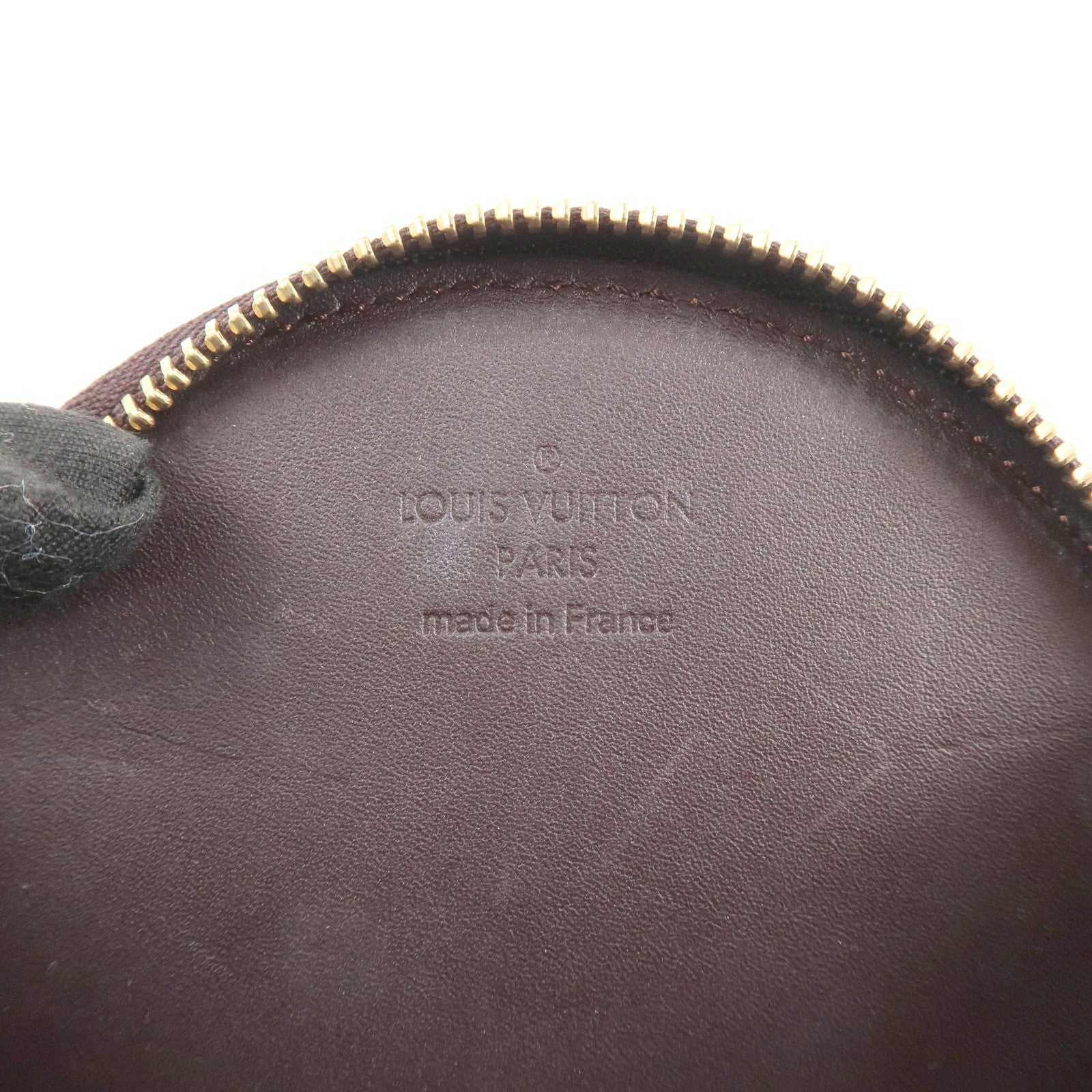 Louis Vuitton Vernis Leather Porte Monnaie Chapeau Coin Case M91413 Used