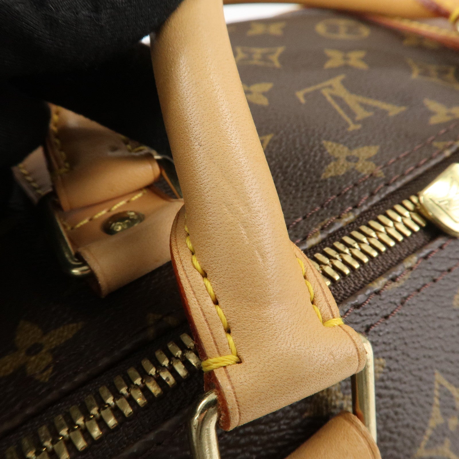 Louis Vuitton Monogram Keep All Bandouliere 60 Bag Brown M41412 Used