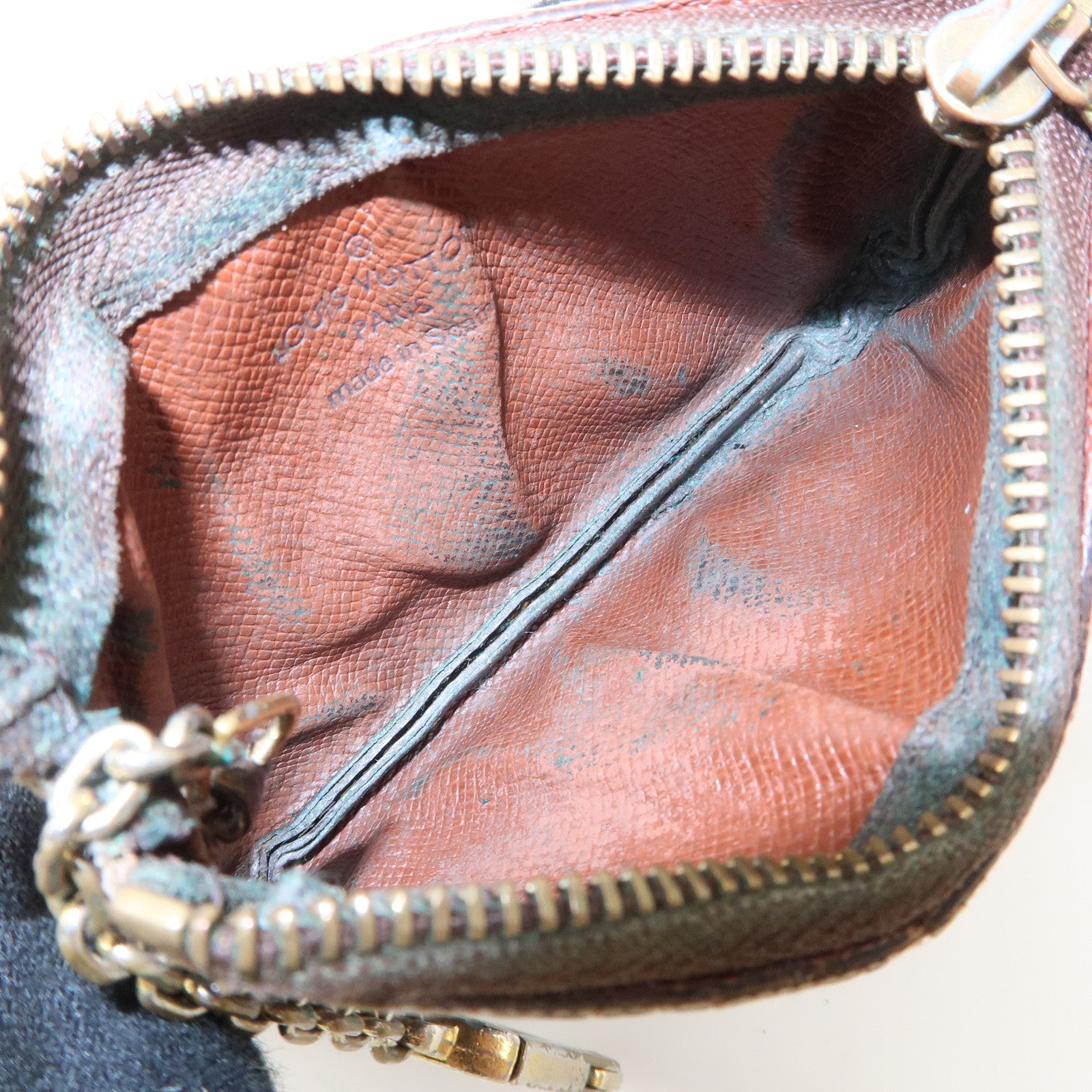 Louis Vuitton Monogram Set of 3 Coin Case M62650 M61970 Used