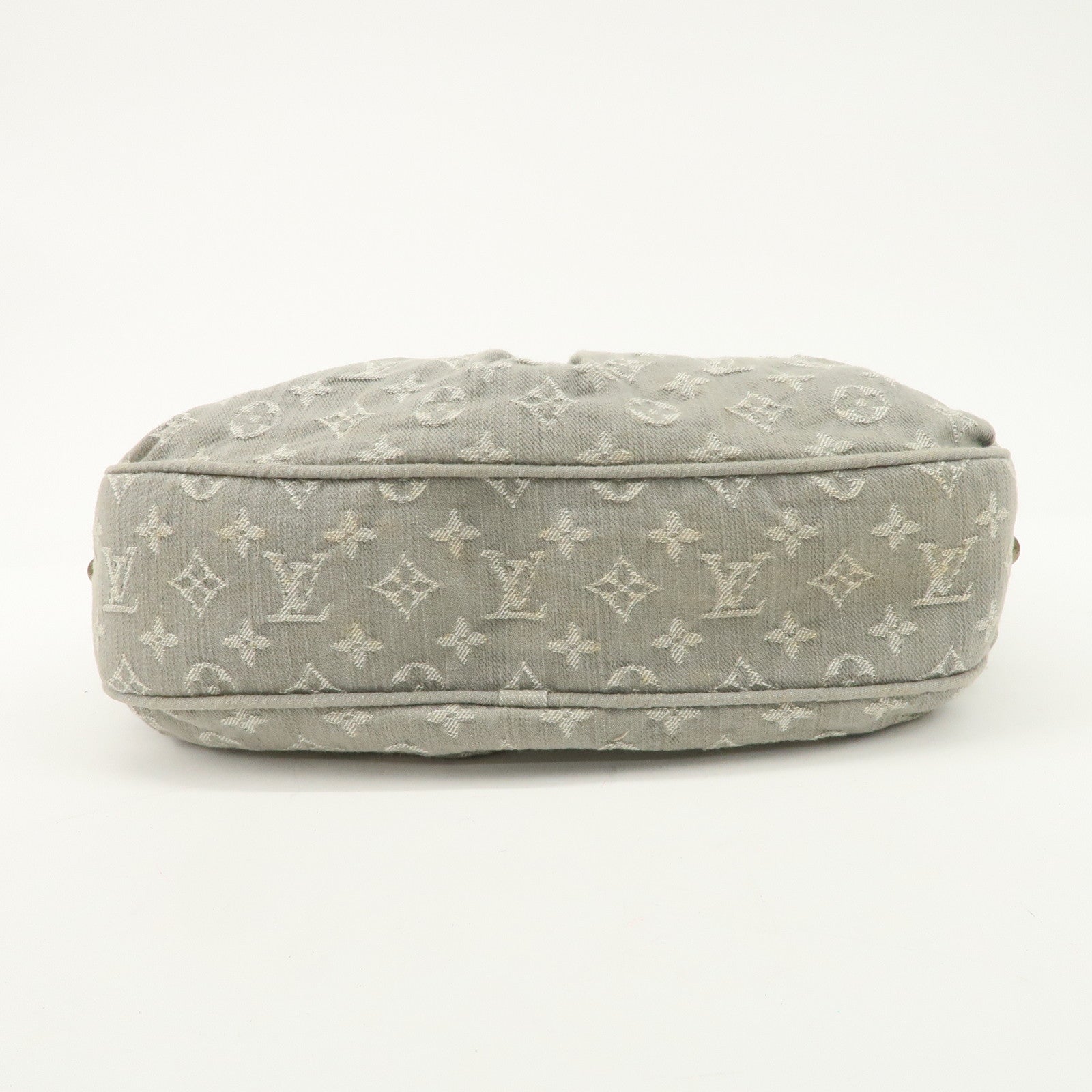 Louis Vuitton Monogram Denim Slightly Shoulder Bag Green M95834