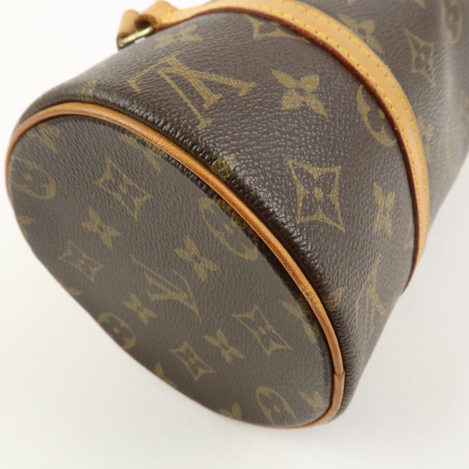 Louis Vuitton Monogram Papillon 26 Hand Bag Brown M51386