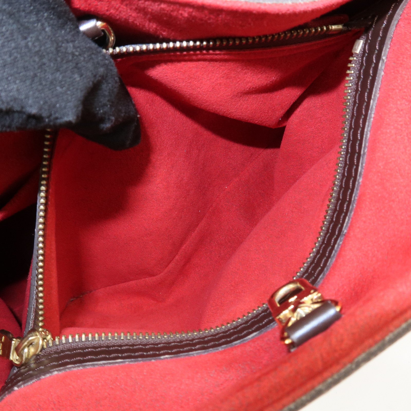 Louis Vuitton Damier Ebene Hampstead PM Hand Bag Tote Bag N51205