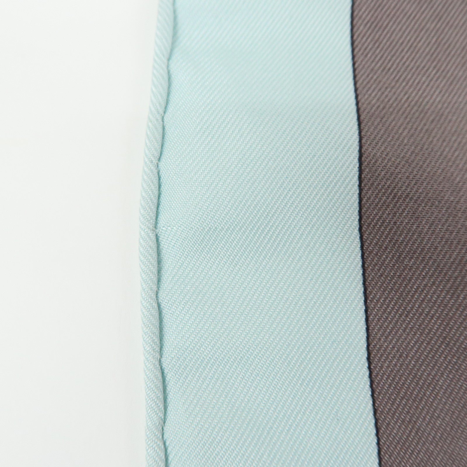 HERMES Carre 90 Silk 100% Scarf CROWN Sky Blue White