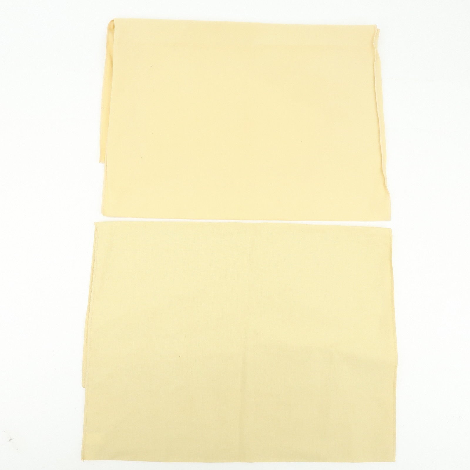 Louis Vuitton Set of 12 Dust Bag Storage Bag Flap Style Beige