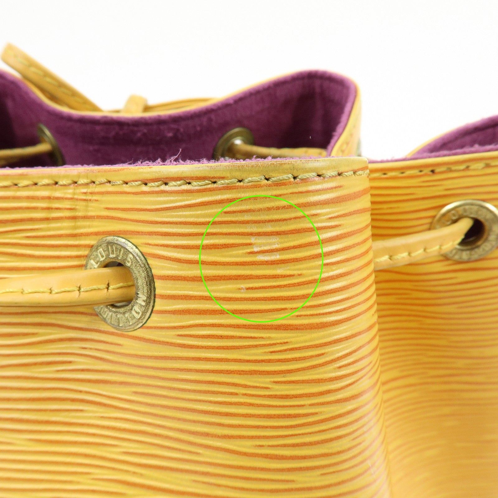Louis Vuitton Epi Petit Noe Shoulder Bag Tassili Yellow M44109