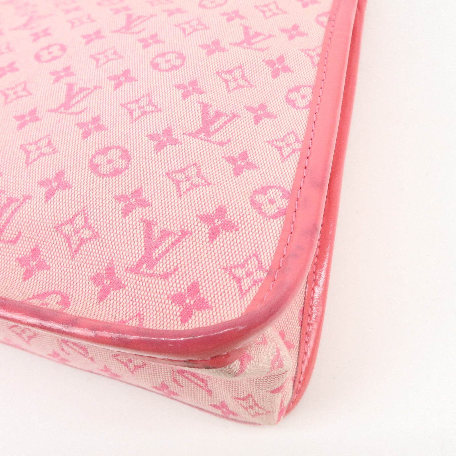 Louis Vuitton Monogram Mini Sac Catherine Hand Bag Pink M92930
