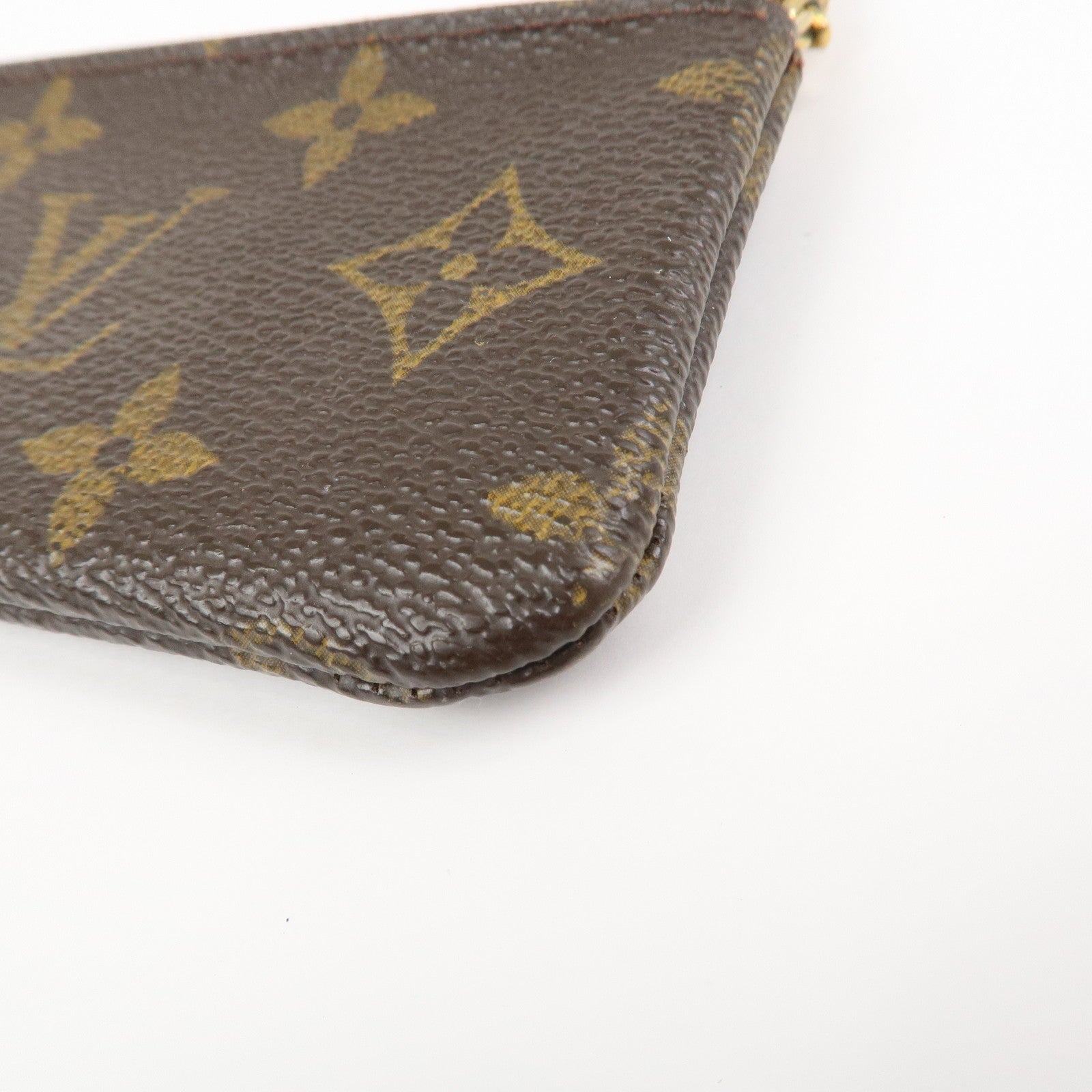 Louis Vuitton Monogram Pochette Cles Coin Case Key Case M62650