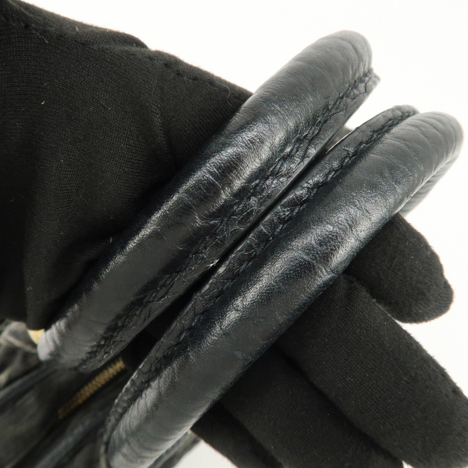 Louis Vuitton Monogram Denim Neo Cabby MM 2Way Bag Noir M95351