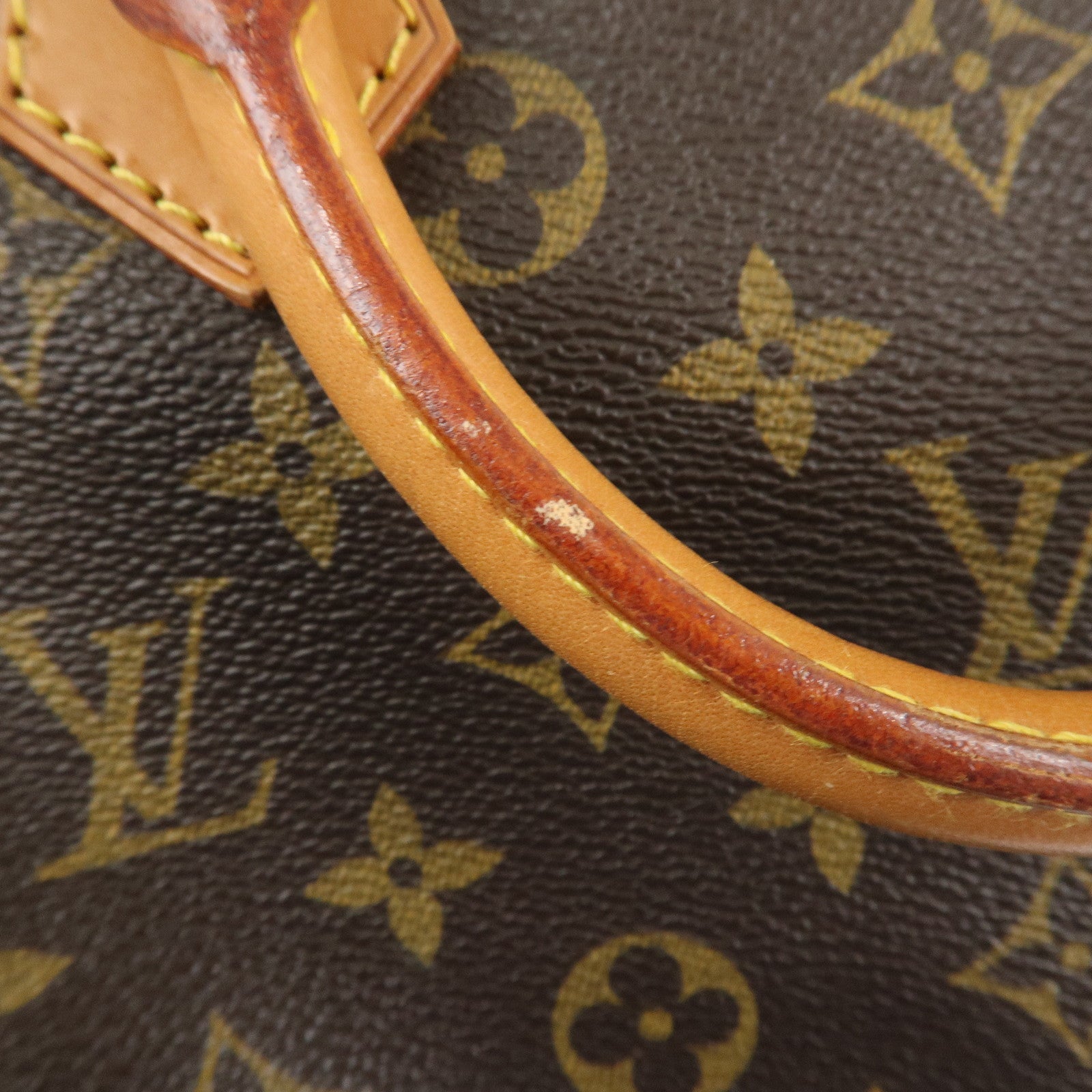 Louis Vuitton Monogram Speedy 40 Hand Bag Boston Bag Brown M41522