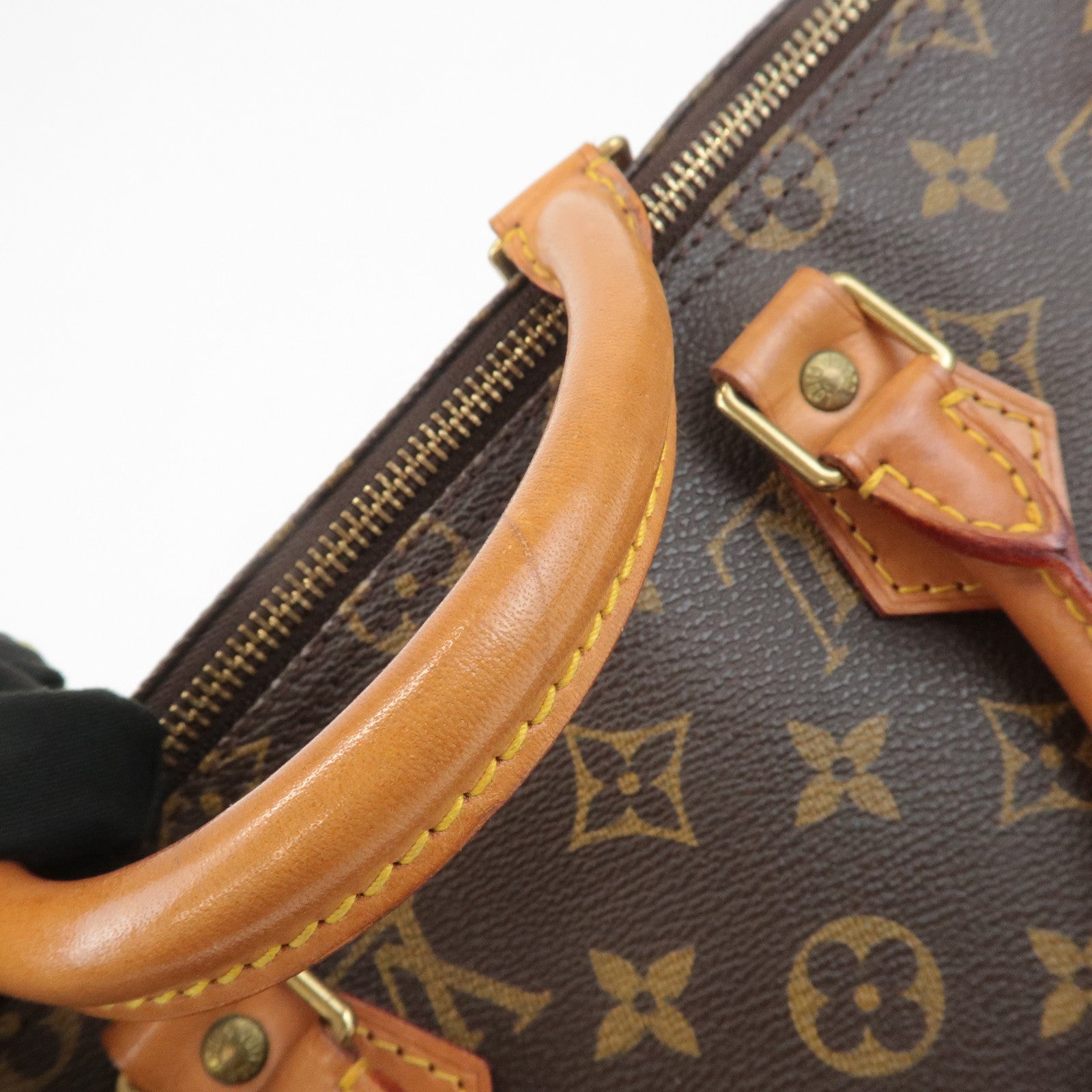 Louis Vuitton Monogram Speedy 35 Boston Bag Hand Bag M41524