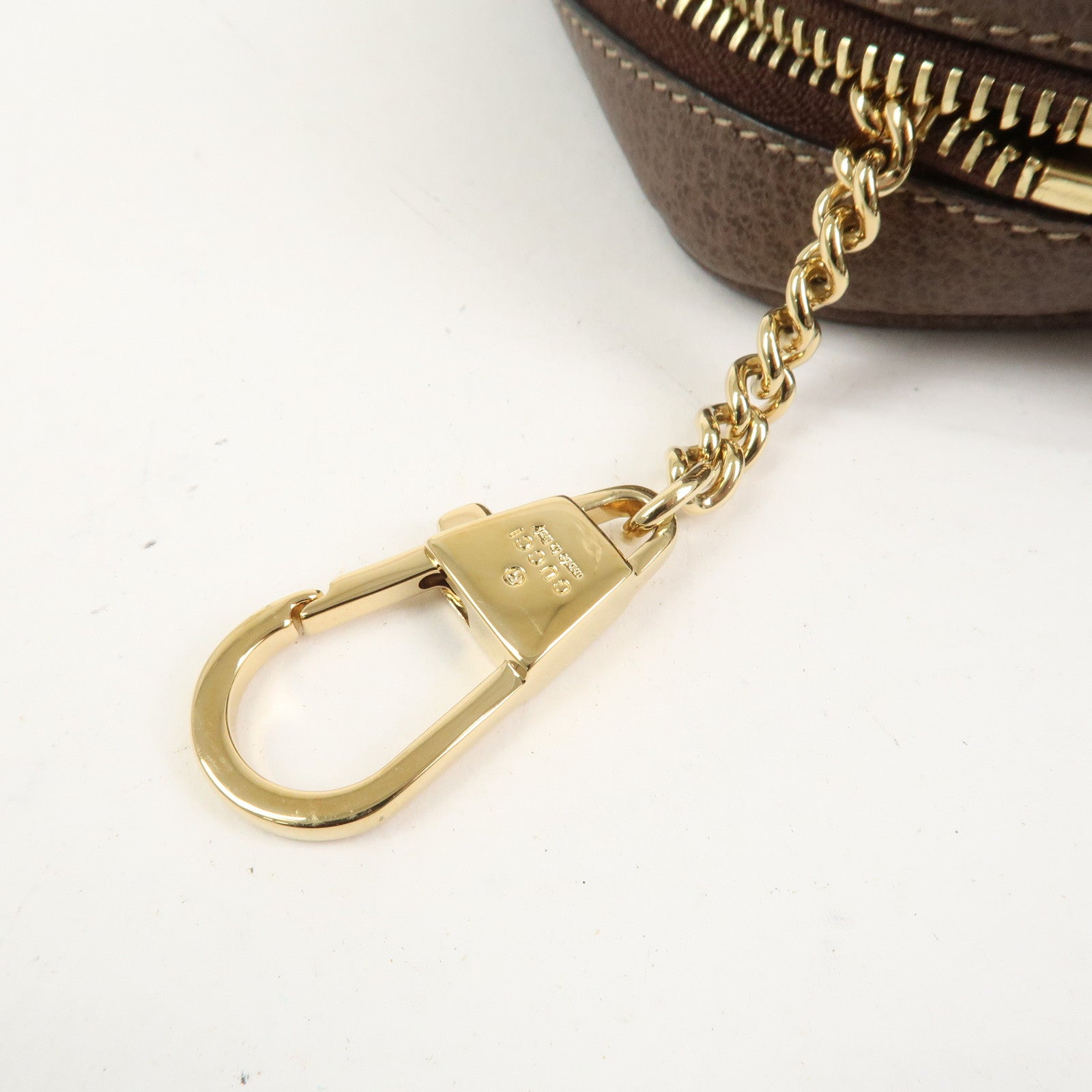 GUCCI Ophidia Sherry GG Supreme PVC Shoulder Bag Beige