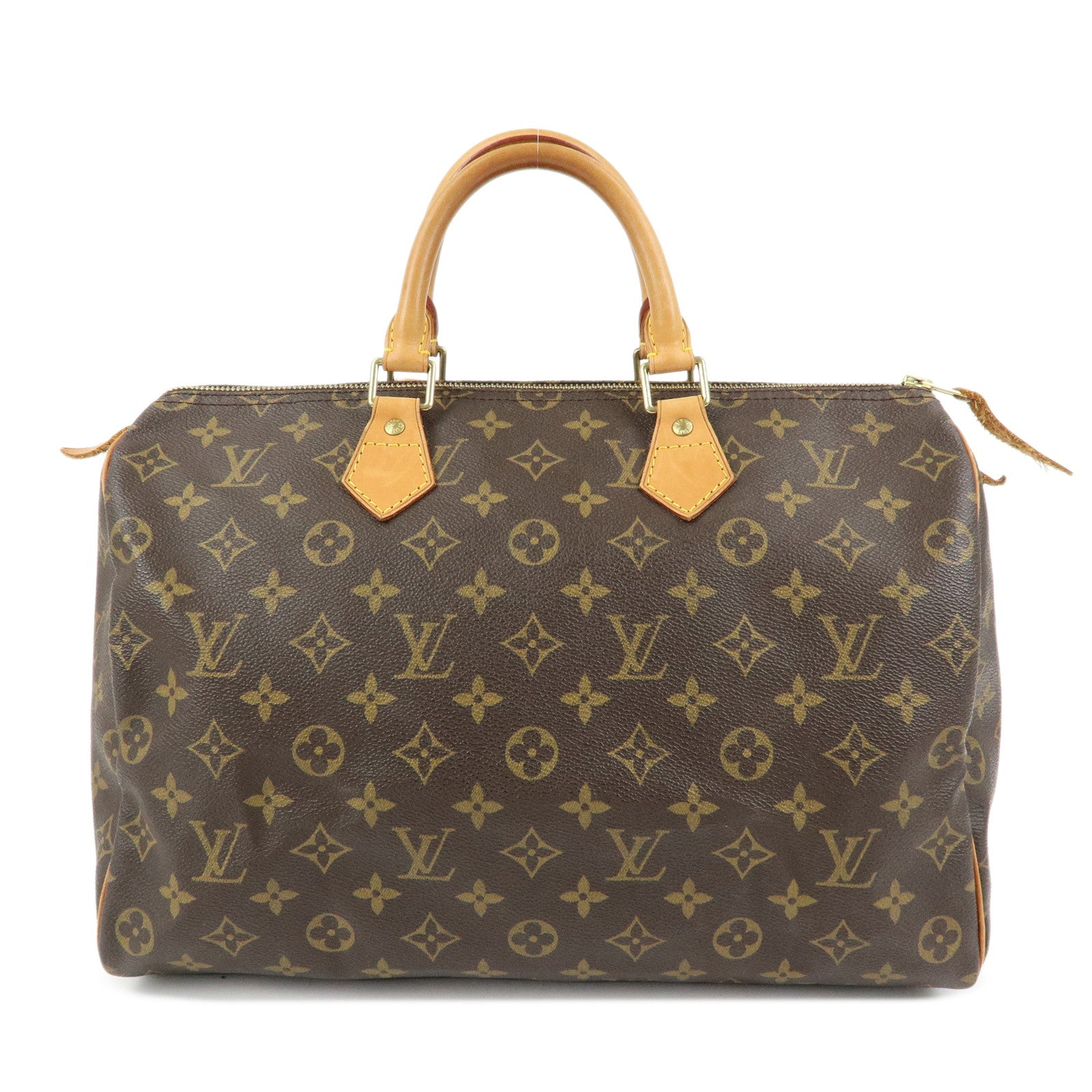 Louis Vuitton Monogram Speedy 35 Boston Bag Hand Bag M41524