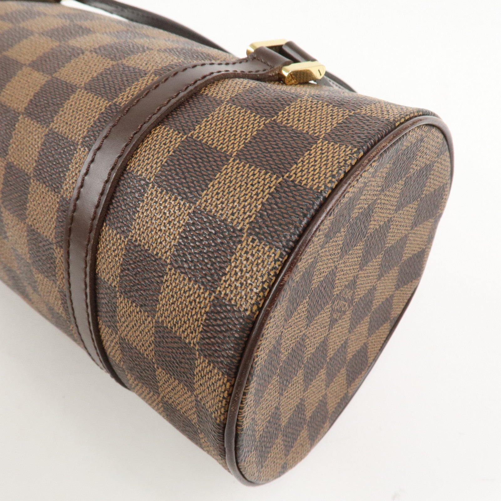 Louis Vuitton Damier Ebene Papillon 26 Hand Bag Brown N51304