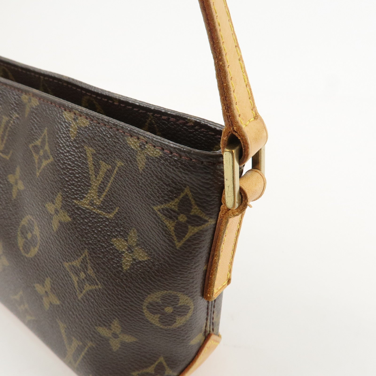 Louis Vuitton Monogram Trotteur Shoulder Bag Brown M51240