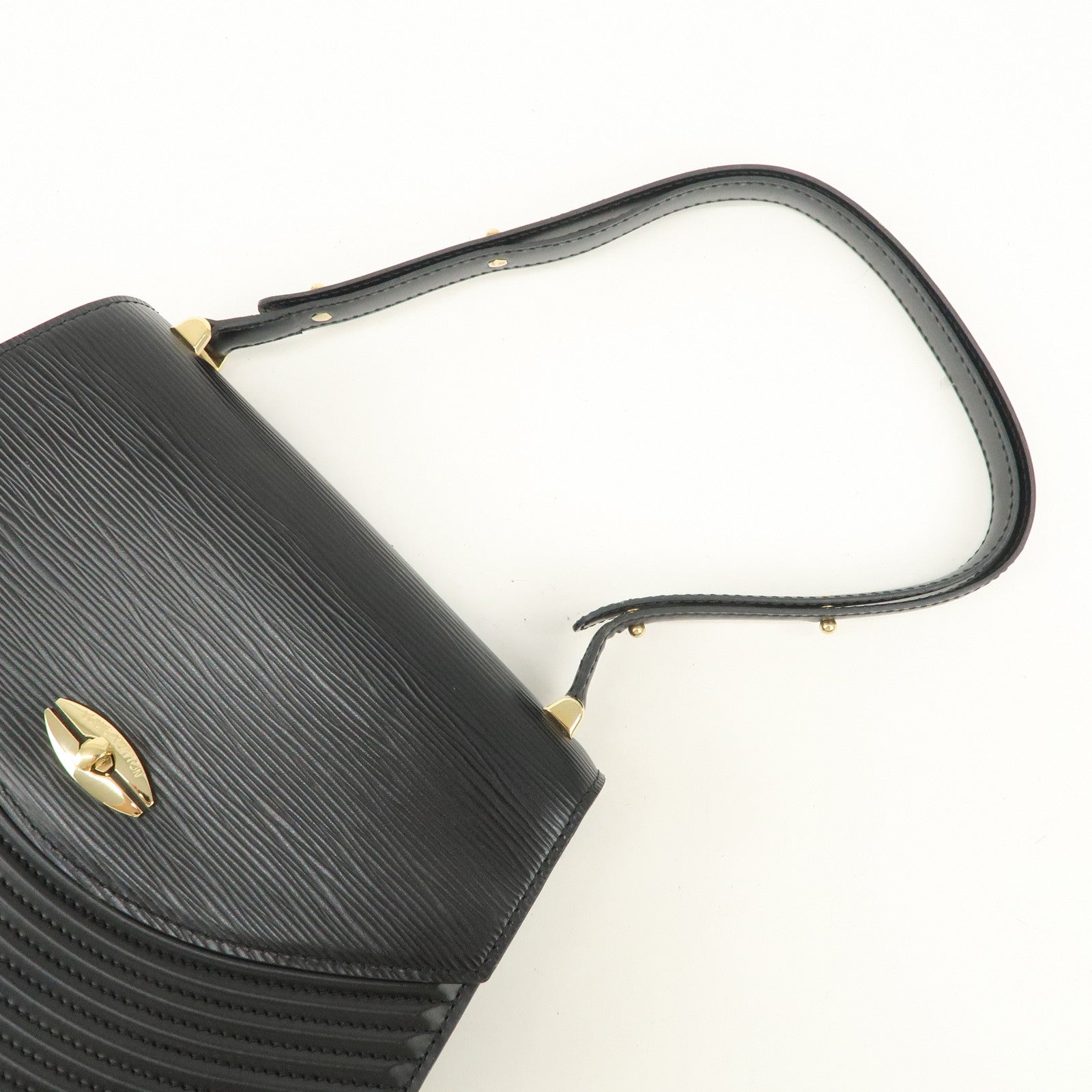 Louis Vuitton Epi Tilsit Shoulder Bag Hand Bag Noir M52482