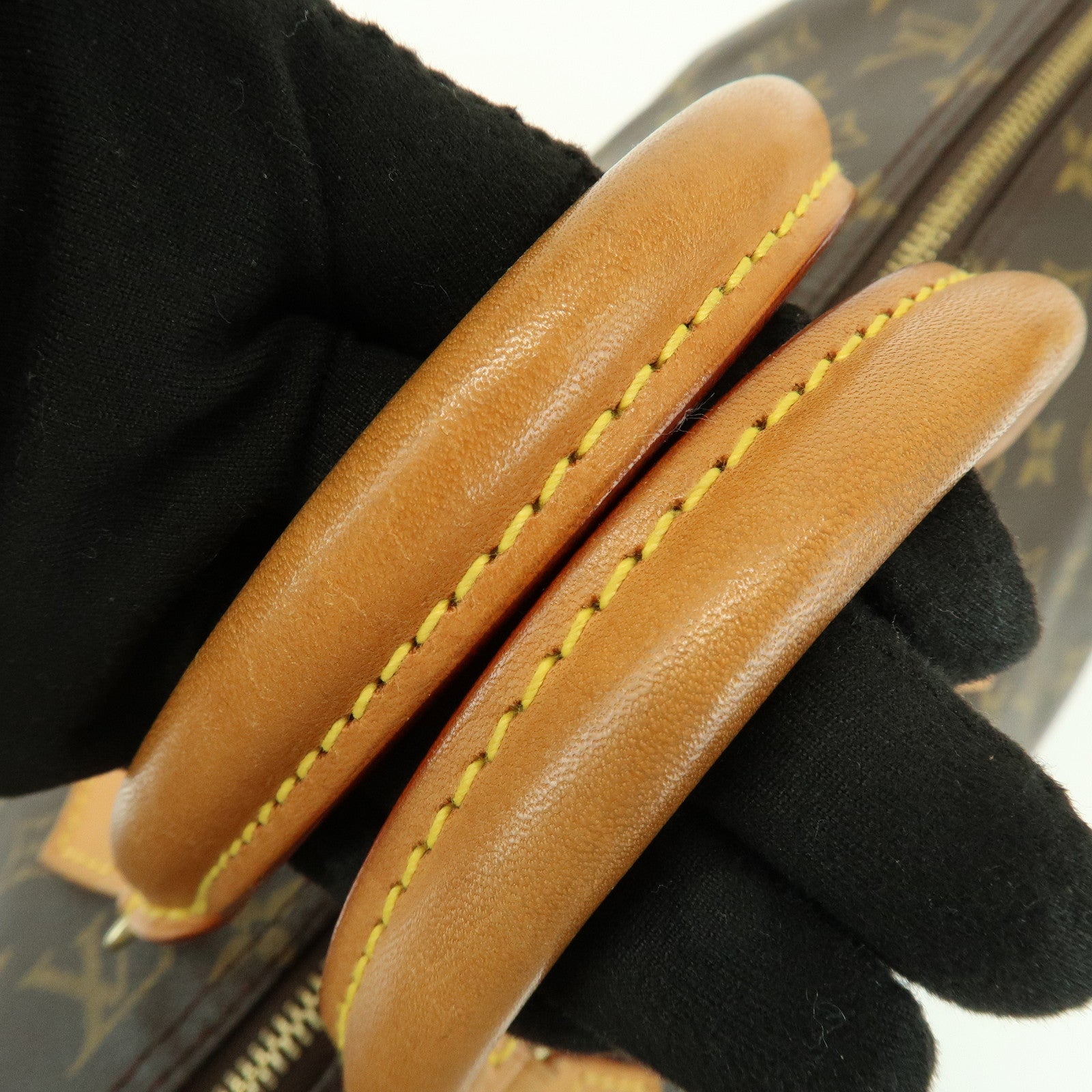 Louis Vuitton Monogram Speedy 40 Hand Bag Boston Bag Brown M41522