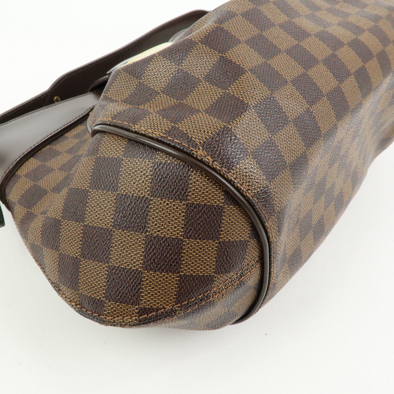 Louis Vuitton Damier Ebene Sistina GM Shoulder Bag Brown N41540