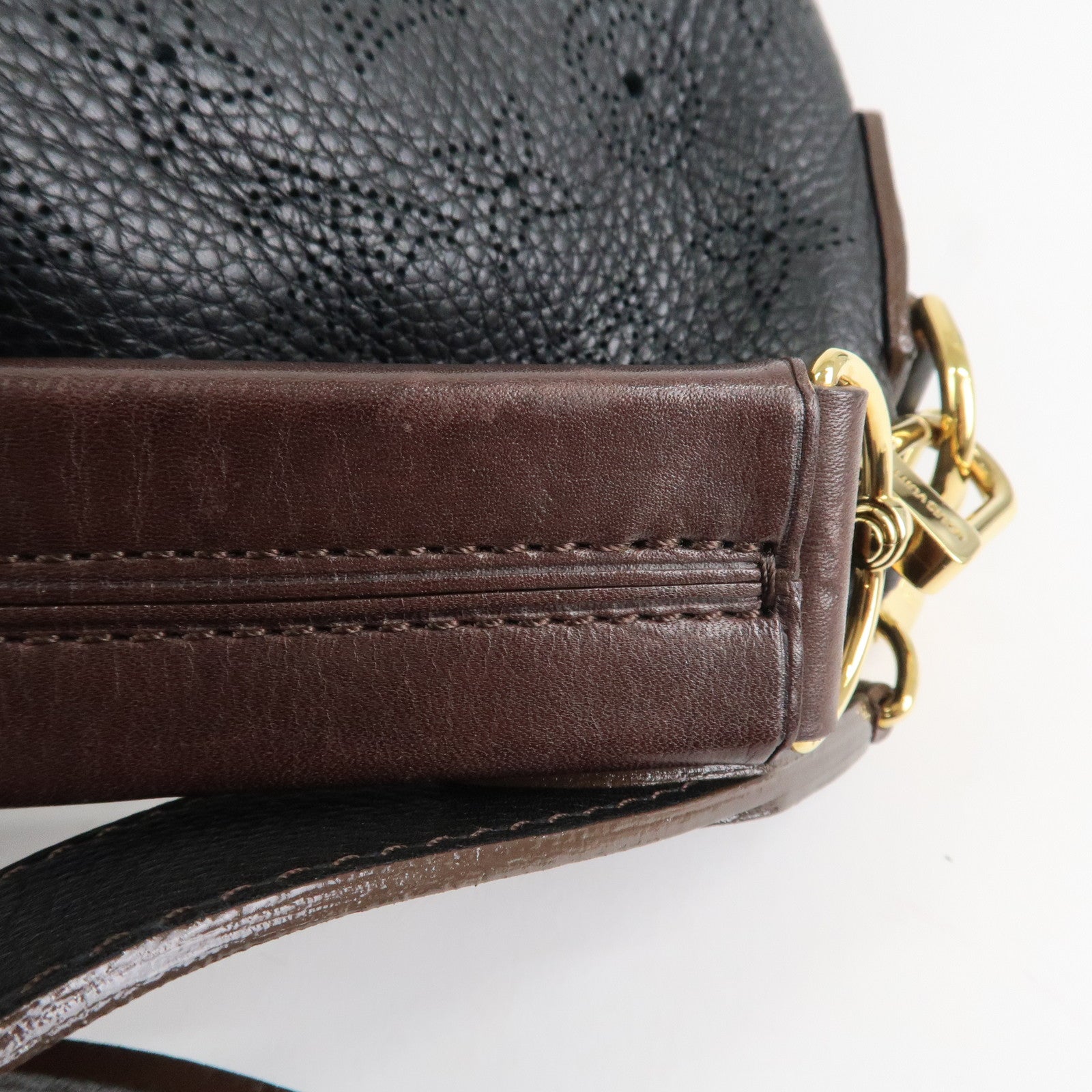 Louis Vuitton Monogram Mahina Selene MM 2Way Shoulder Bag M93987 Used