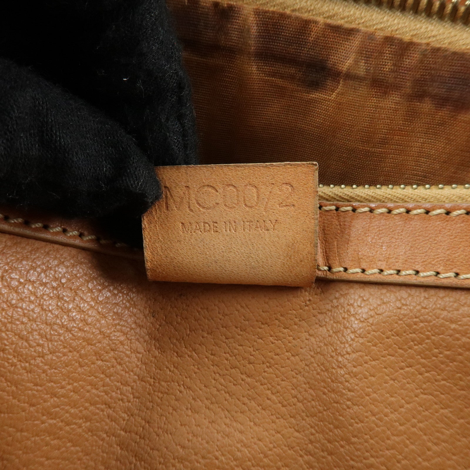 CELINE Macadam PVC Leather Tote Bag Shoulder Bag Beige Light Brown