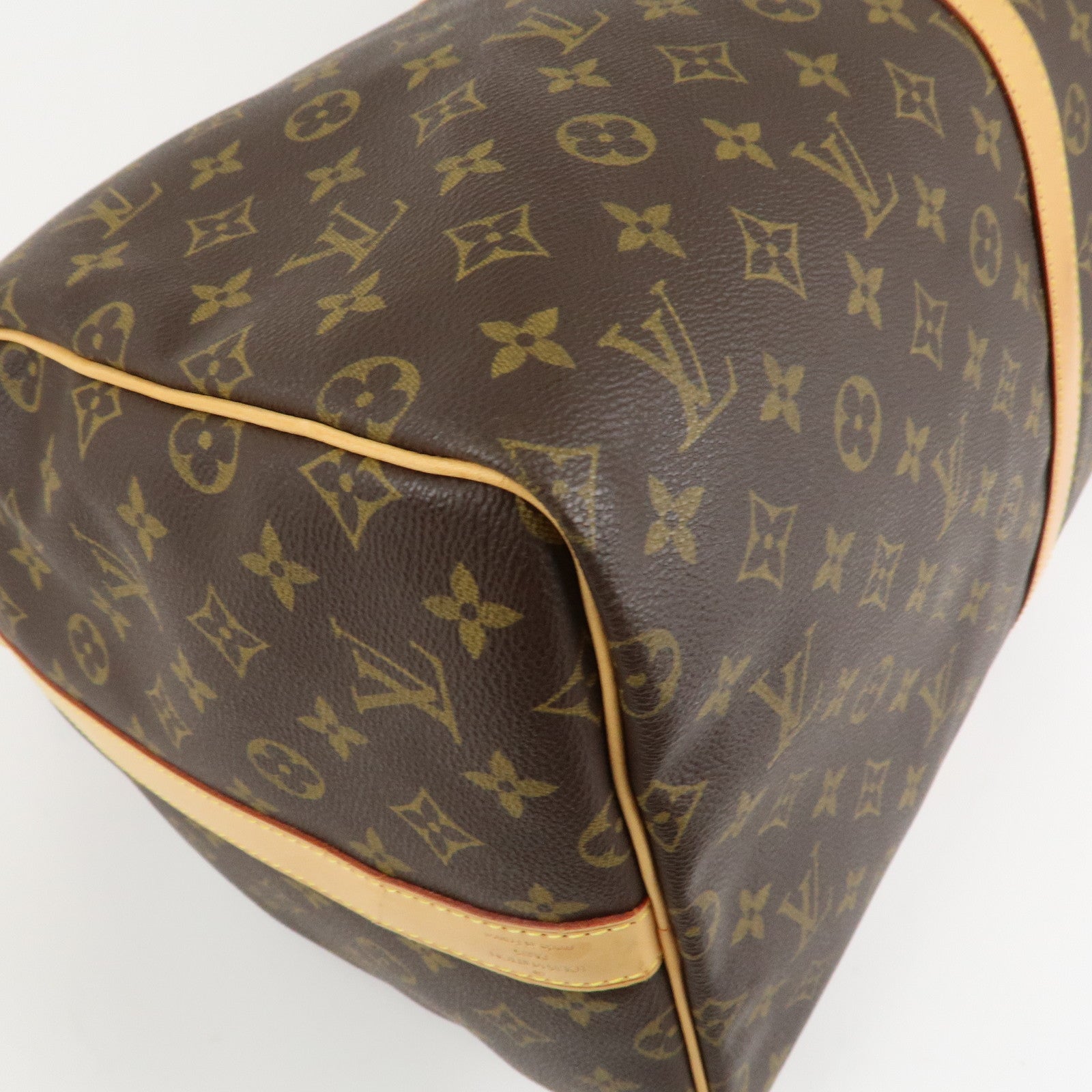 Louis Vuitton Monogram Keep All Bandouliere 55 Boston Bag M41414 Used