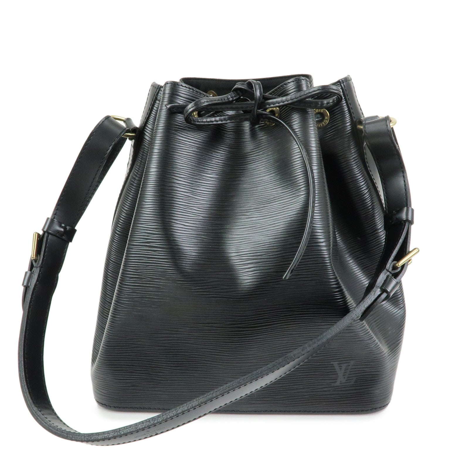 Louis Vuitton Epi Leather Petit Noe Shoulder Bag Noir Black M44102