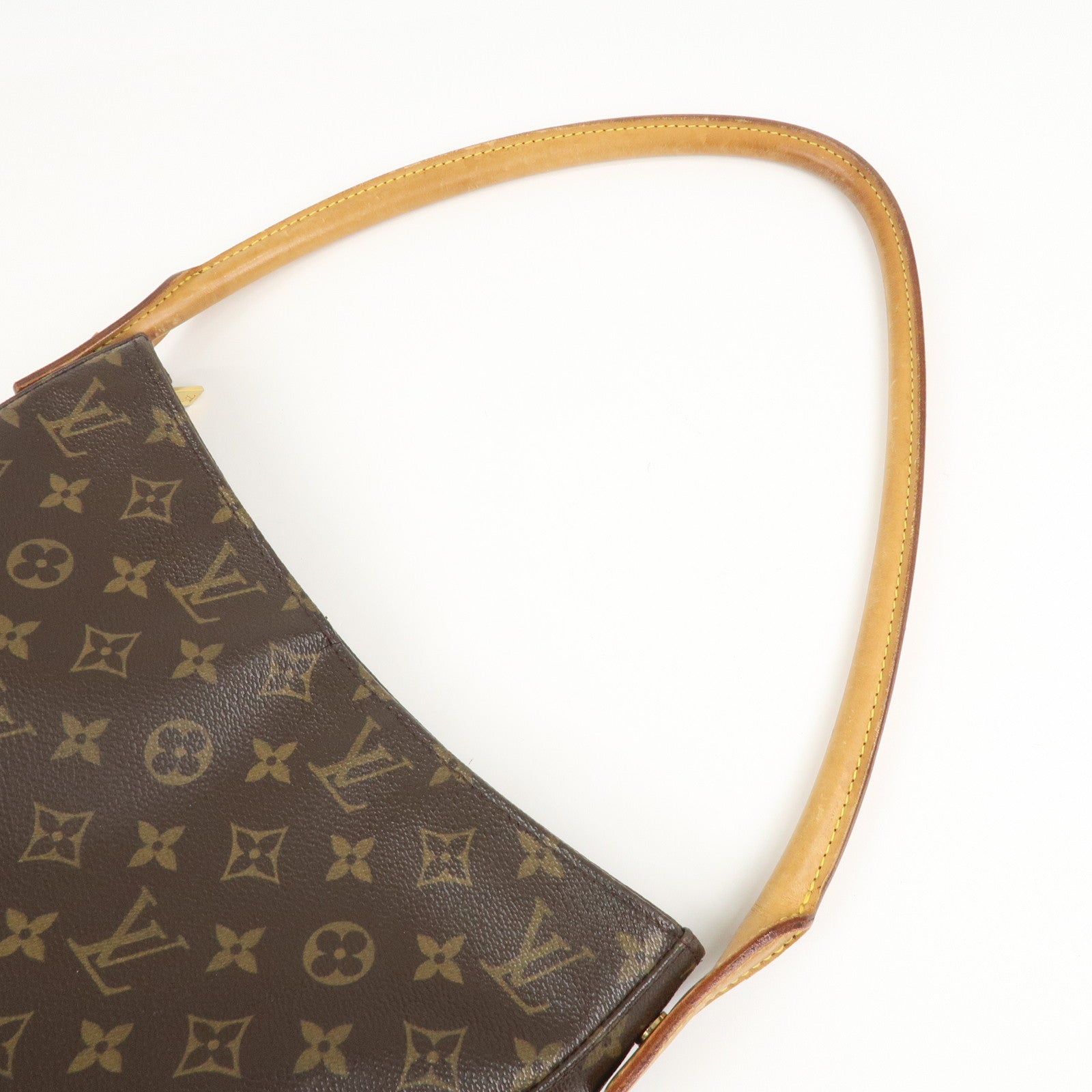 Louis Vuitton Monogram Looping GM Shoulder Bag Brown M51145