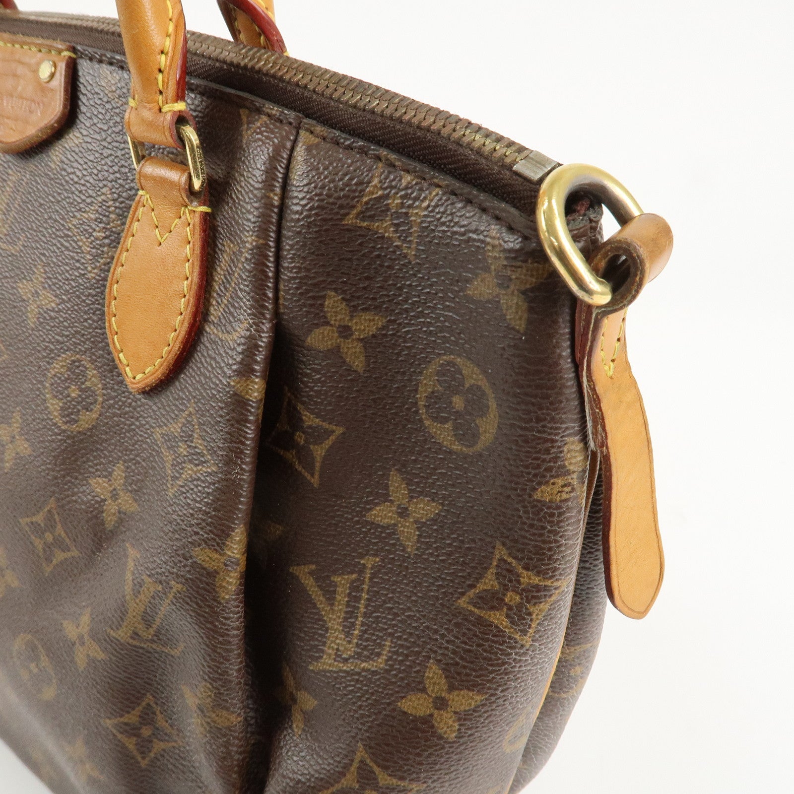 Louis Vuitton Monogram Turenne PM 2Way Hand Bag Brown M48813 Used