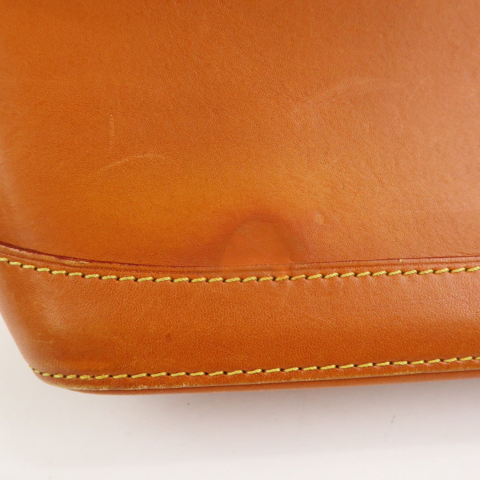 Louis Vuitton Lockit Nomade Leather Hand Bag Caramel Brown M85388