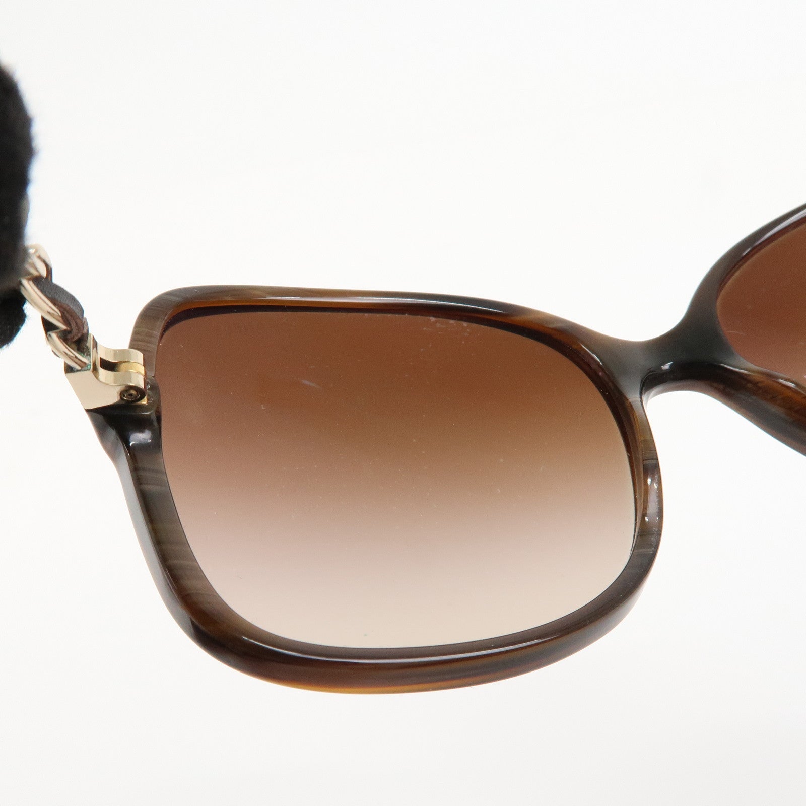 CHANEL COCO Mark Sunglasses c.617/3B 57□17 135 3N Brown 5210-Q