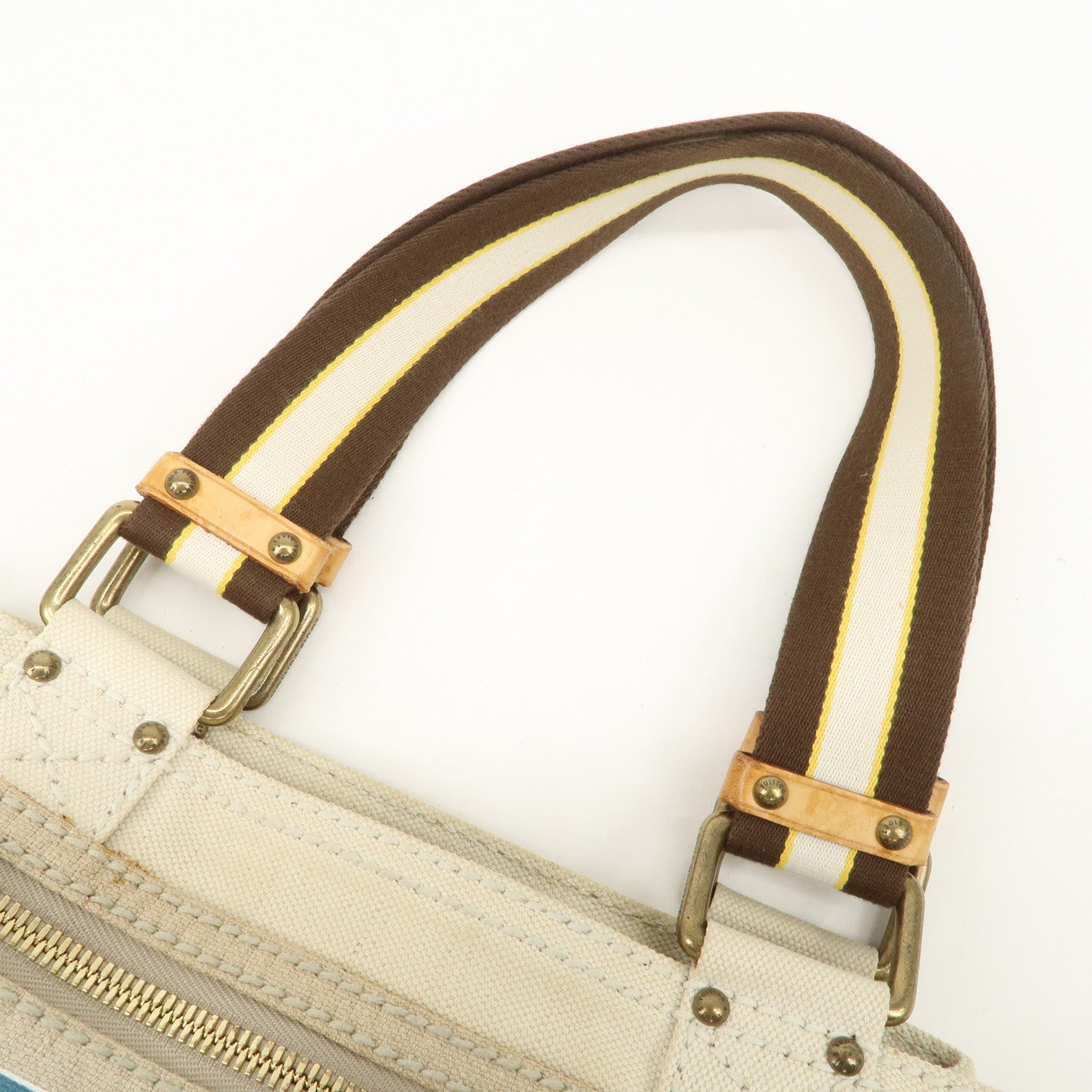 Louis Vuitton Cruise Line Globe Shopper MM Shoulder Bag M95114 Used