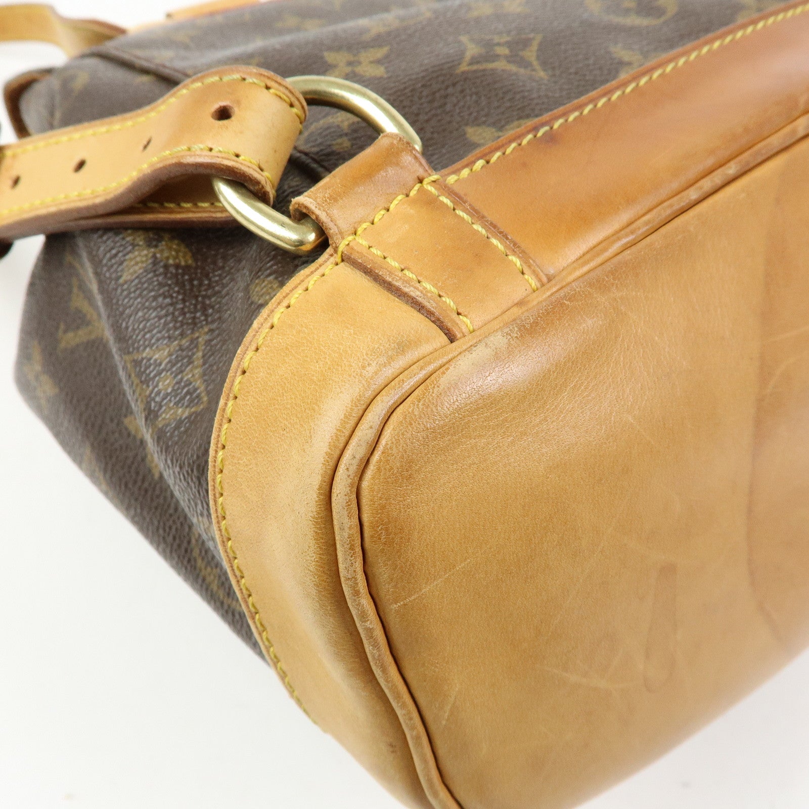 Louis Vuitton Monogram Montsouris MM Backpack Brown M51136