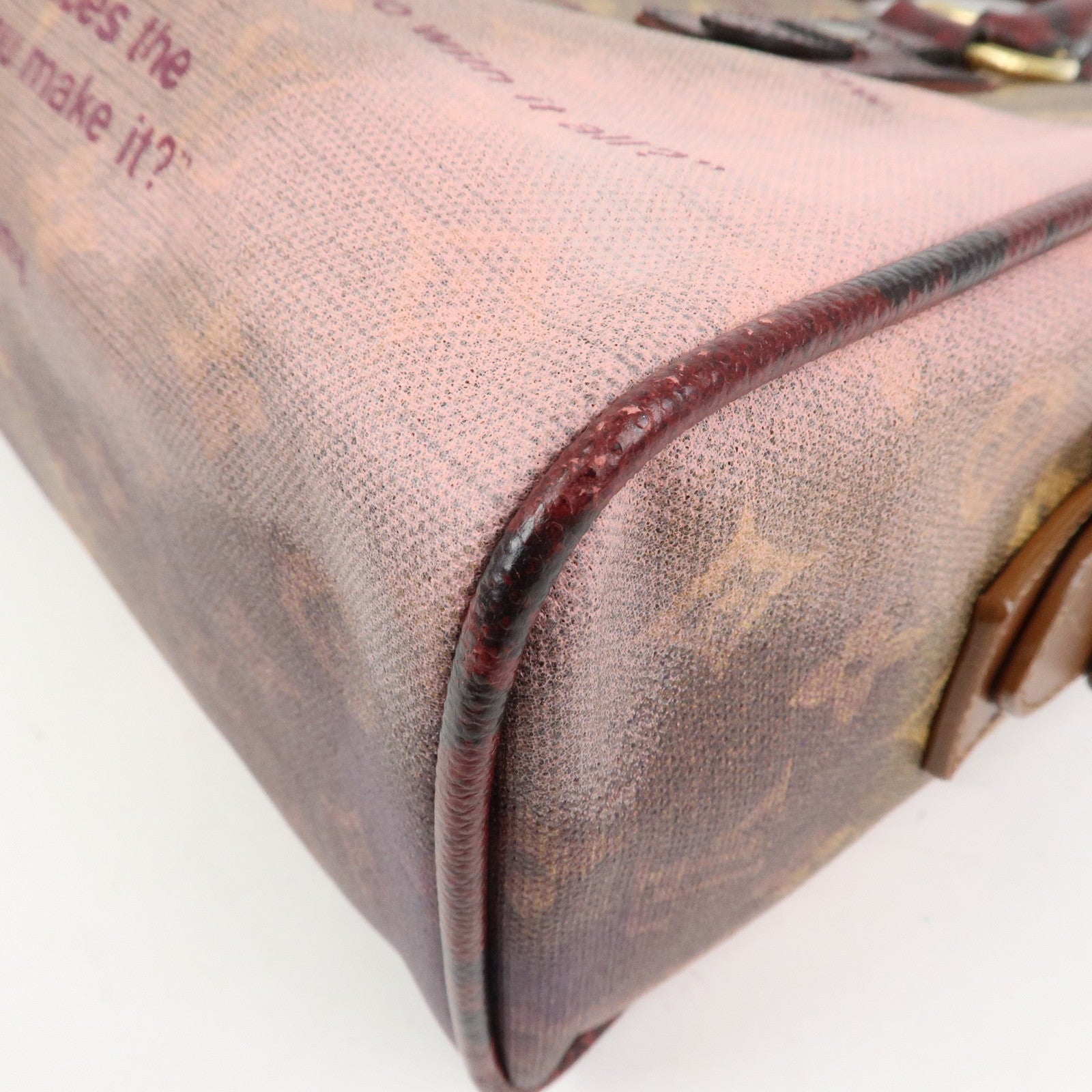 Louis Vuitton Monogram Jokes Graduate Tote Bag Violet M95739