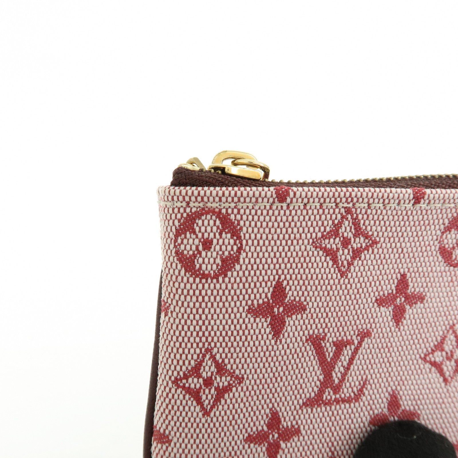 Louis Vuitton Monogram Mini Pochette Cles Coin Case Cerise M92238