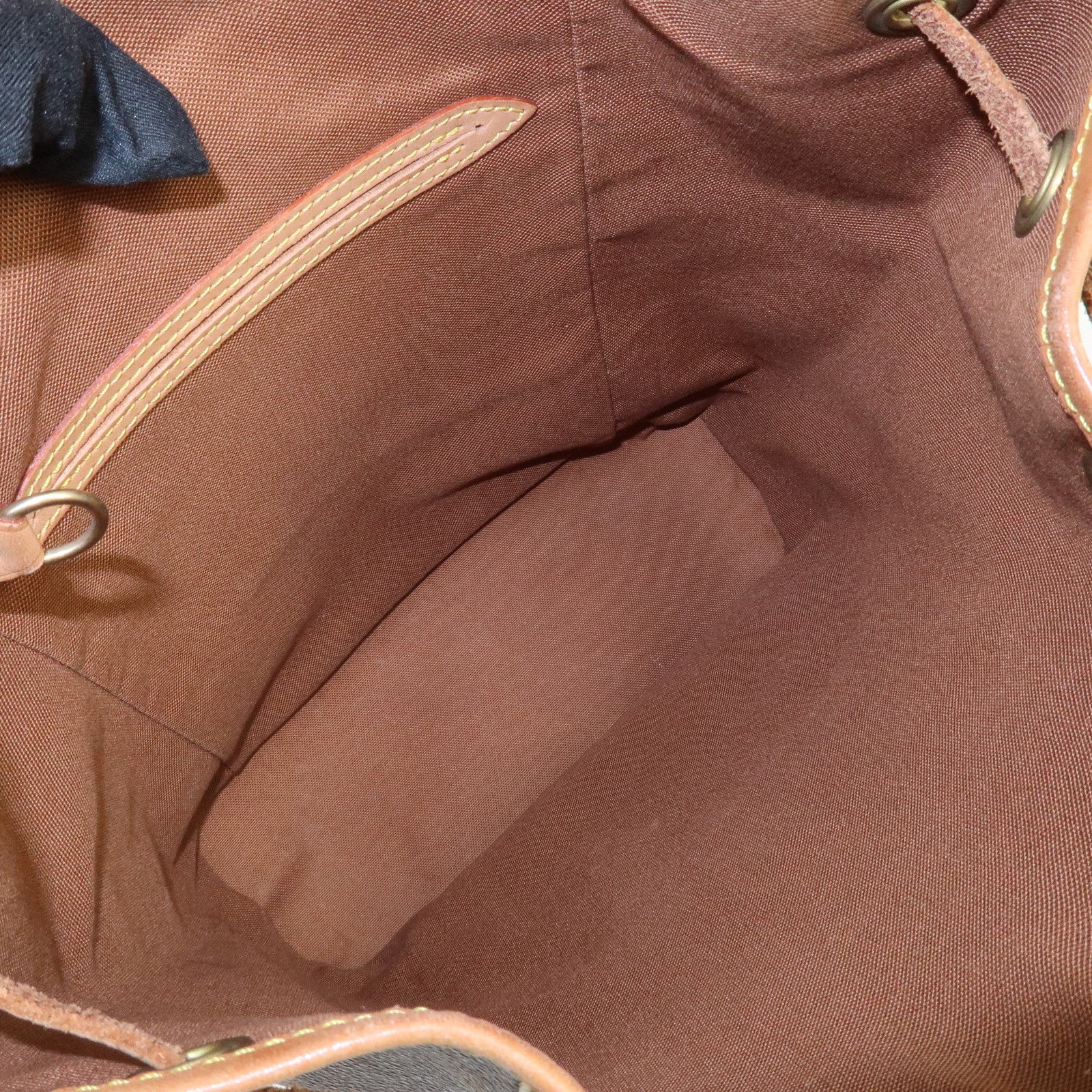 Louis Vuitton Monogram Canvas Montsouris MM Backpack Brown M51136 Used