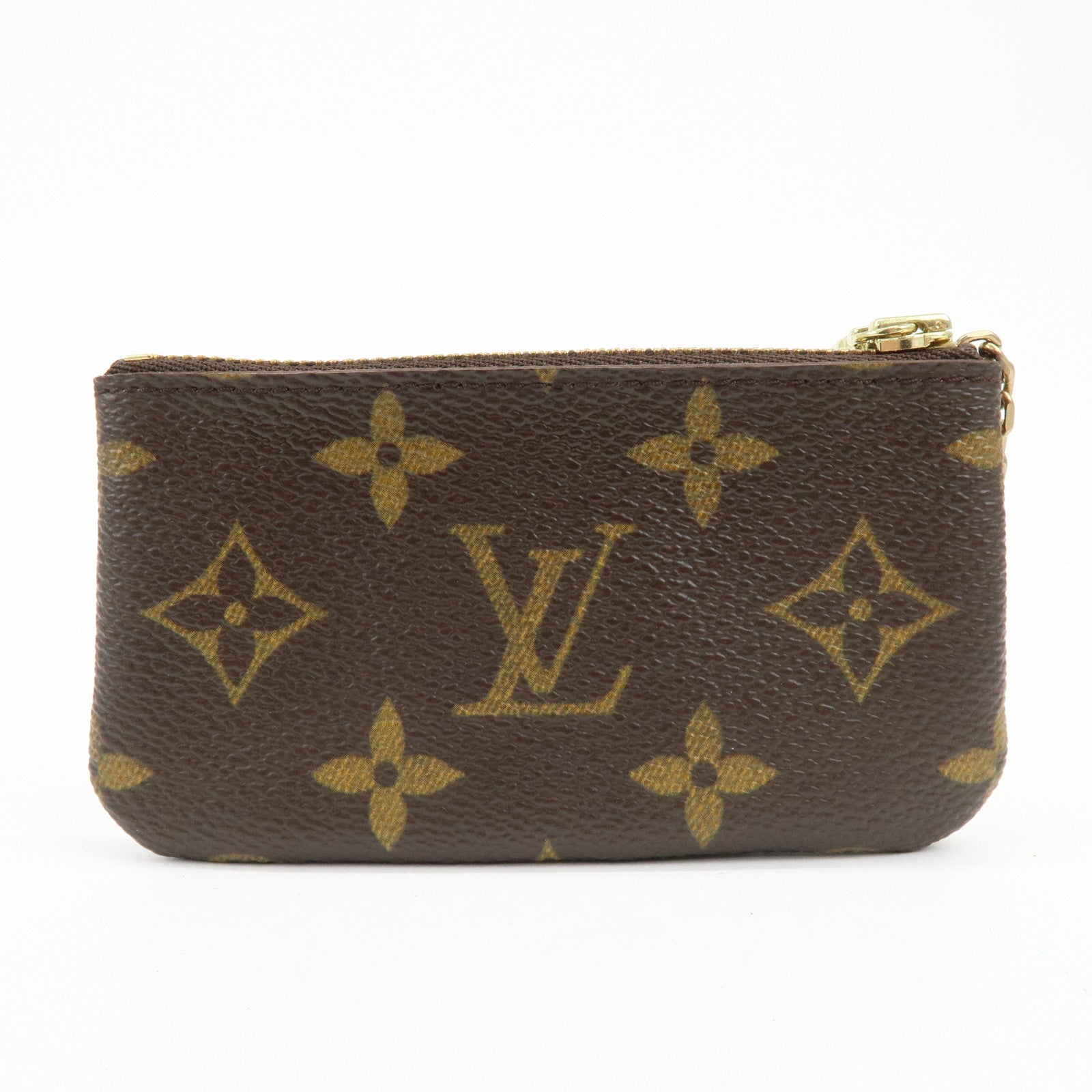 Louis Vuitton Monogram Pochette Cles Coin Case Key Case M62650