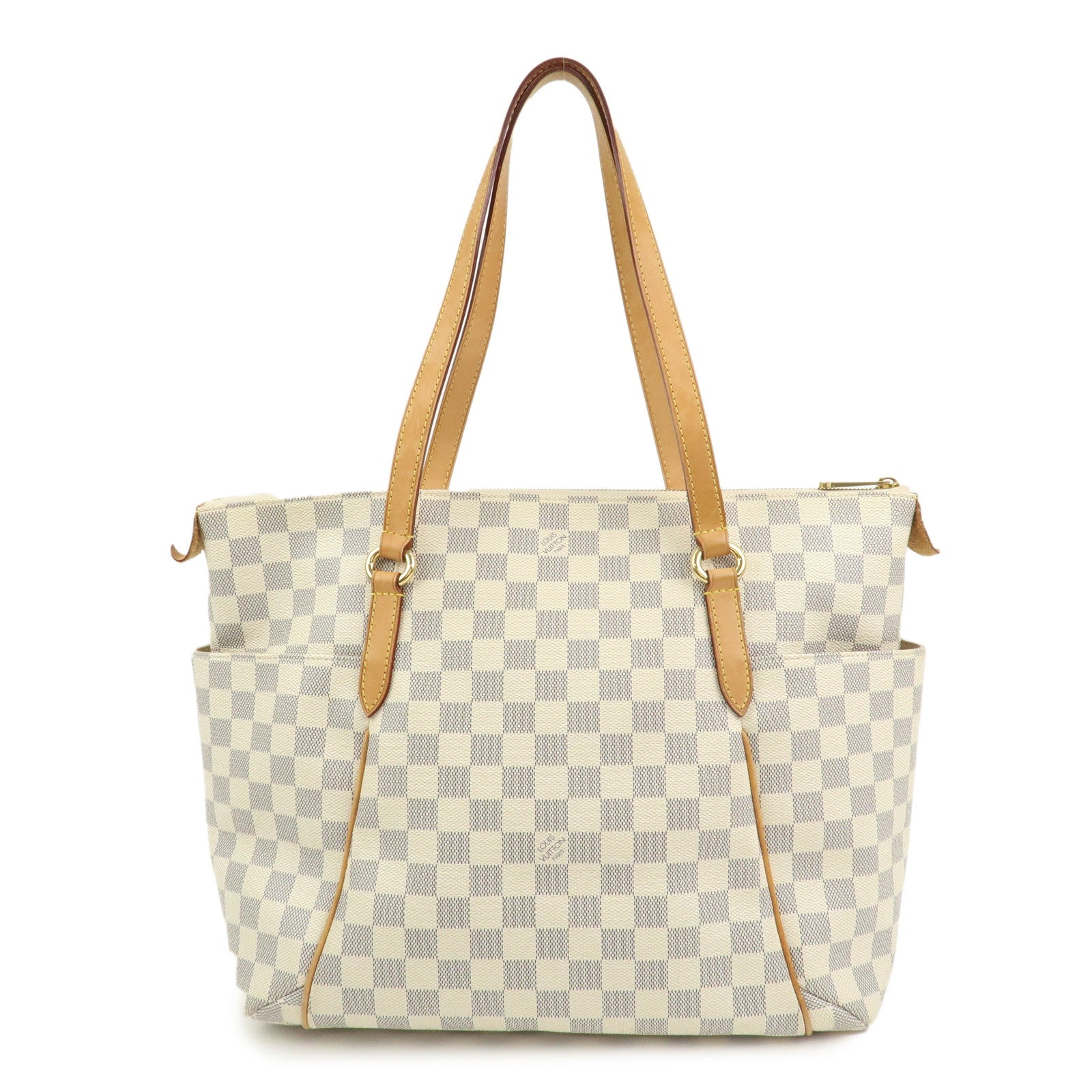 Louis Vuitton Damier Azur Totally MM Tote Bag Shoulder Bag N51262